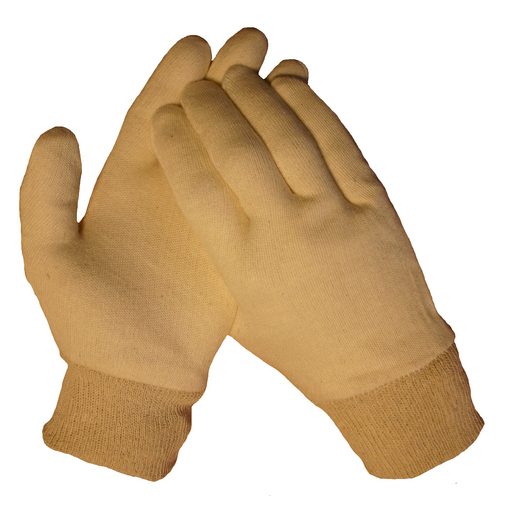 Bullflex Polyester/katoenen interlock handschoen met tricot boord. - 10