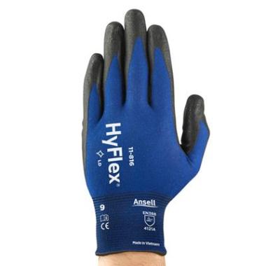Ansell Hyflex 11-816 blauw/zwart