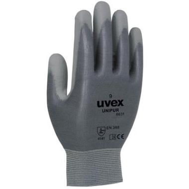Uvex unipur 6631 PU coating grijs