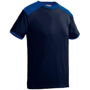 T-shirt Santino Tiësto blauw/k.bl