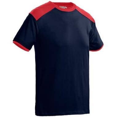 T-shirt Santino Tiësto blauw/rood