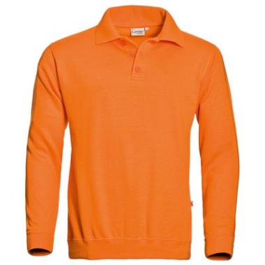 Polosweater Santino Robin oranje