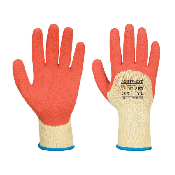 A105 Grip Xtra Glove Yellow/Orange