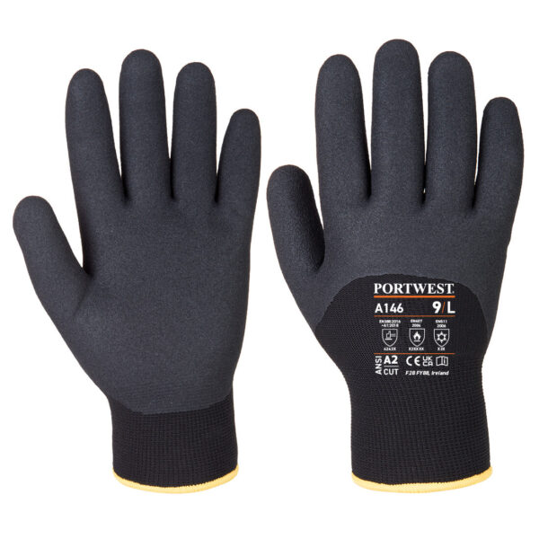 A146 Arctic Winter Glove Black