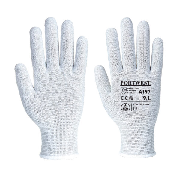 A197 Antistatic Shell Glove Grey