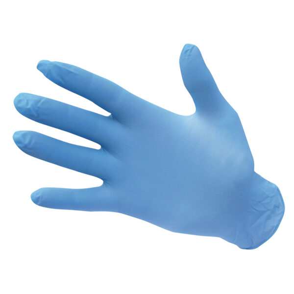 Nitrile Disp Gloves  (Pk100) Blue