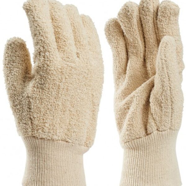 Bullflex 100% katoenen lussendoek handschoen met tricot boord. - 10