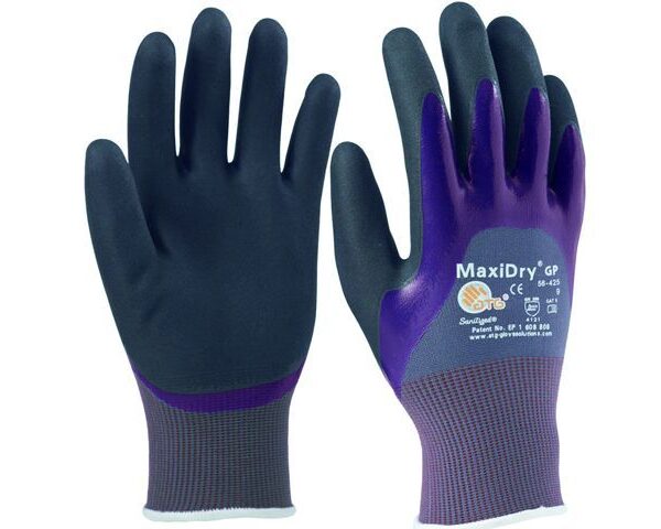 ATG MaxiDry 56-425 paars handschoen