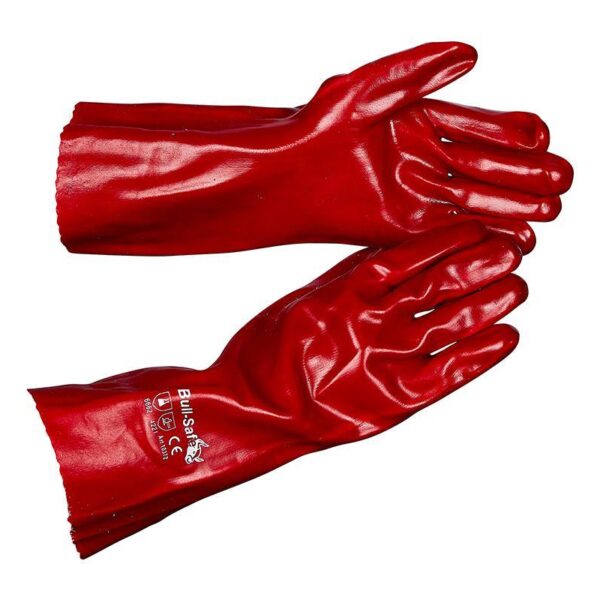 Bullflex Gecoate PVC handschoen met een lengte van 35 cm - 10