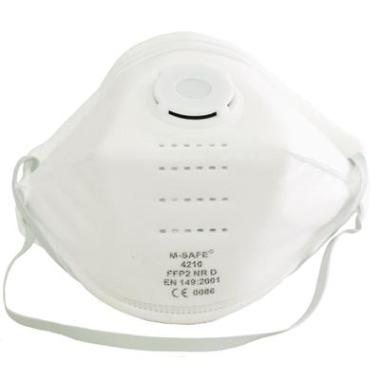 M-Safe vouwmasker FFP2 ventiel type 4210 -