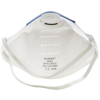 M-Safe vouwmasker FFP3 ventiel type 4310 -