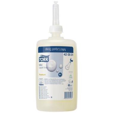Tork prem soap liq mild 6 bottl 420501 -