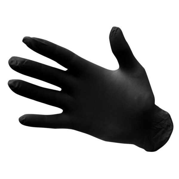 A925 Nitrile Disp Gloves  (Pk100) Black