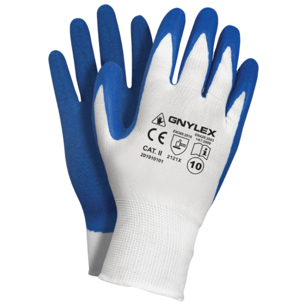 +Safety Gnylex Set A Latex Grip handschoen