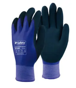 39-300 Winter Double latex Pro, winter waterdichte werkhandschoenen, blauwe handschoenen